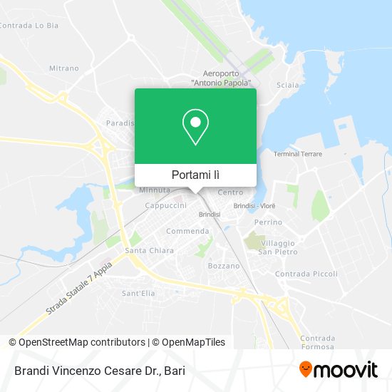 Mappa Brandi Vincenzo Cesare Dr.