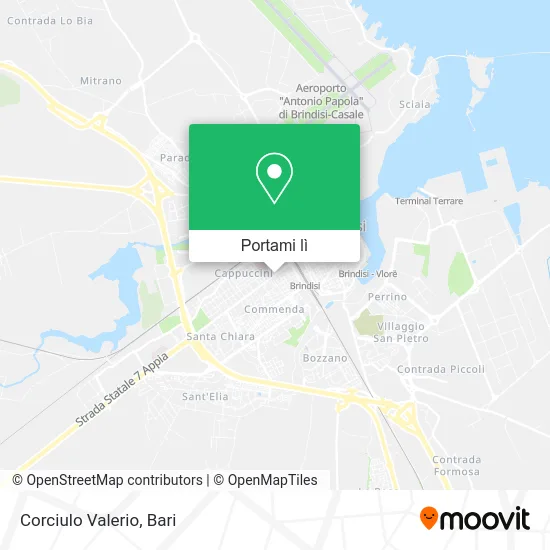 Mappa Corciulo Valerio