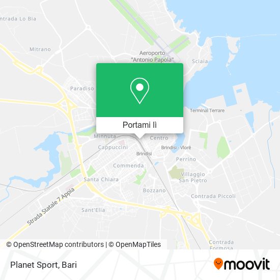 Mappa Planet Sport