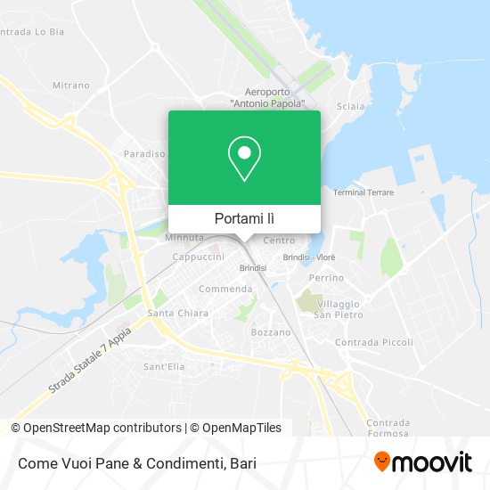 Mappa Come Vuoi Pane & Condimenti