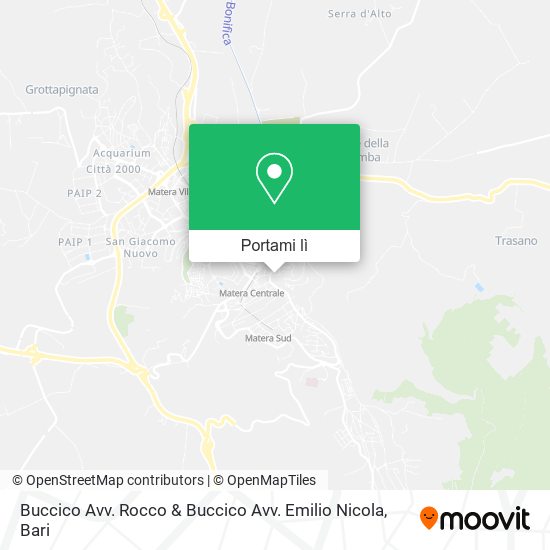 Mappa Buccico Avv. Rocco & Buccico Avv. Emilio Nicola