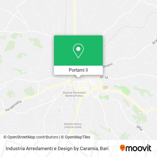 Mappa Industria Arredamenti e Design by Caramia