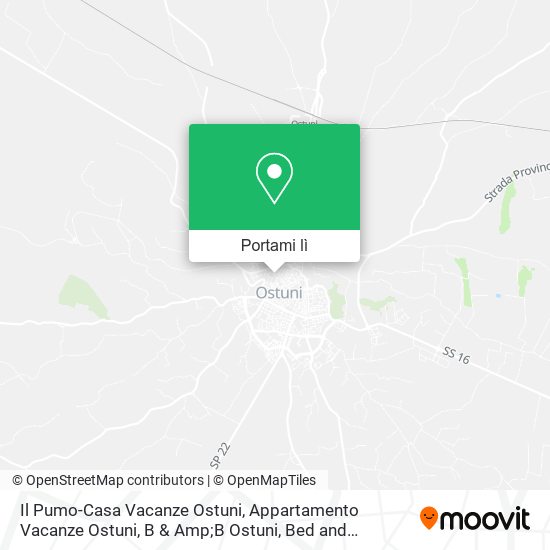 Mappa Il Pumo-Casa Vacanze Ostuni, Appartamento Vacanze Ostuni, B & Amp;B Ostuni, Bed and Breakfast Ostun