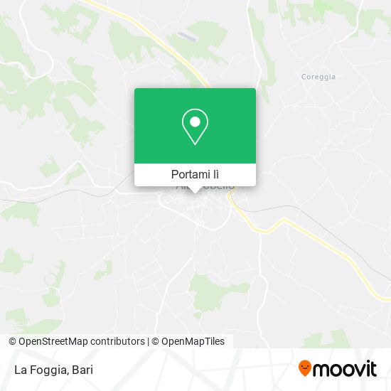 Mappa La Foggia