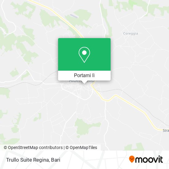 Mappa Trullo Suite Regina