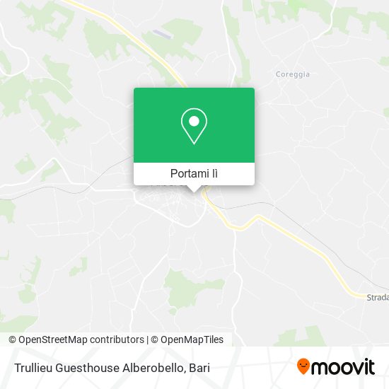Mappa Trullieu Guesthouse Alberobello