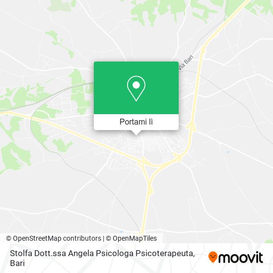 Mappa Stolfa Dott.ssa Angela Psicologa Psicoterapeuta