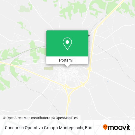 Mappa Consorzio Operativo Gruppo Montepaschi