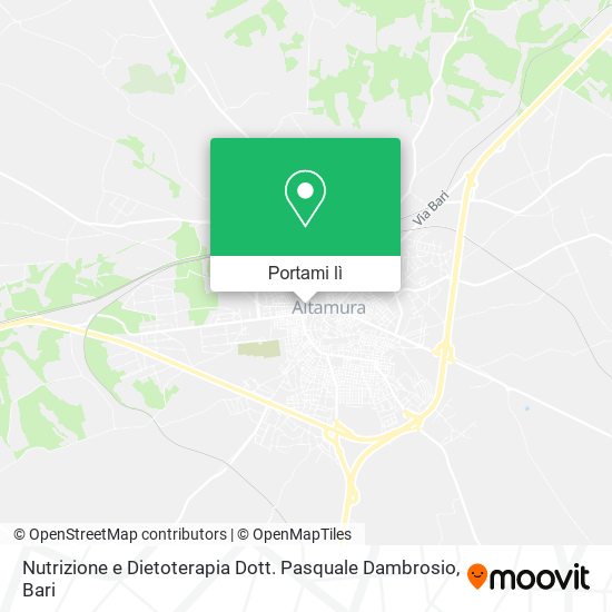 Mappa Nutrizione e Dietoterapia Dott. Pasquale Dambrosio