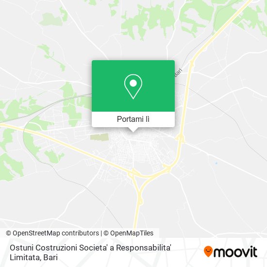 Mappa Ostuni Costruzioni Societa' a Responsabilita' Limitata