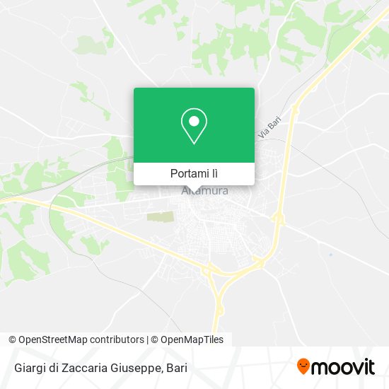 Mappa Giargi di Zaccaria Giuseppe