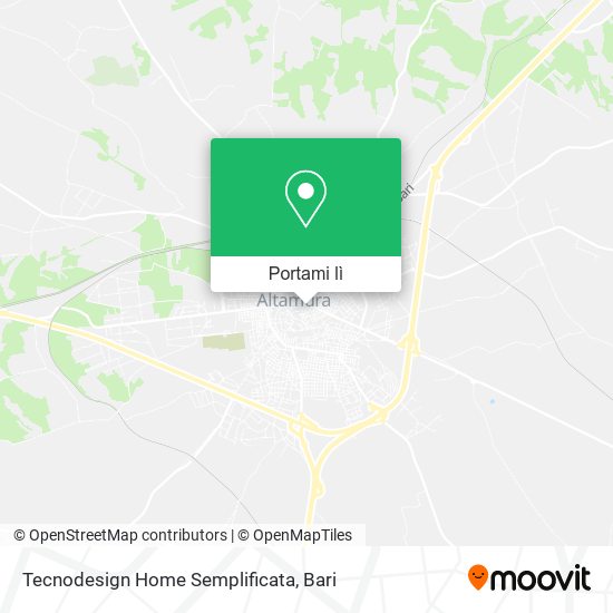 Mappa Tecnodesign Home Semplificata