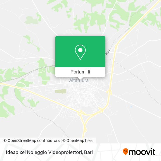 Mappa Ideapixel Noleggio Videoproiettori