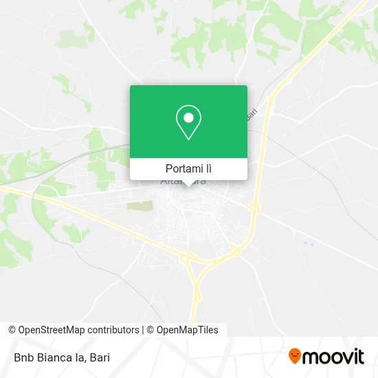 Mappa Bnb Bianca la