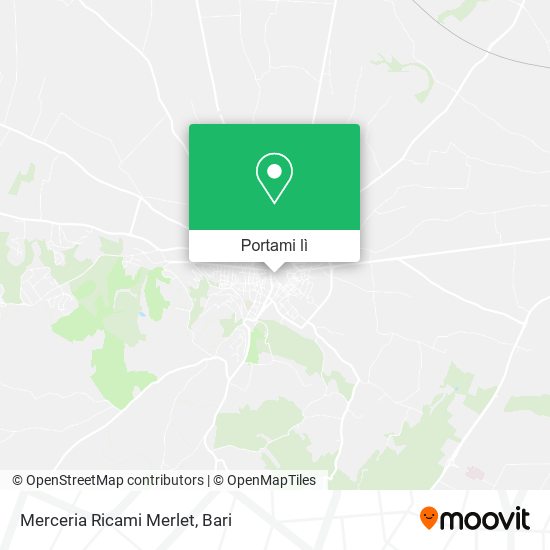 Mappa Merceria Ricami Merlet