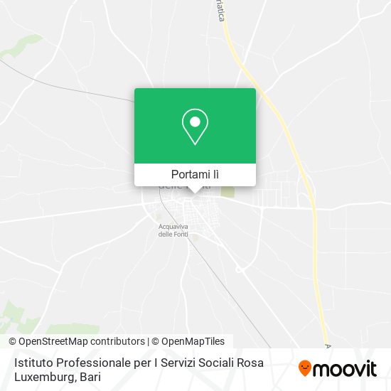 Mappa Istituto Professionale per I Servizi Sociali Rosa Luxemburg