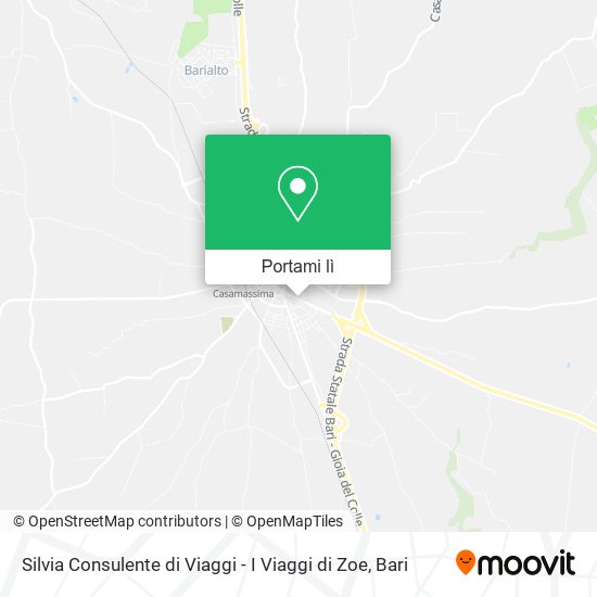 Mappa Silvia Consulente di Viaggi - I Viaggi di Zoe