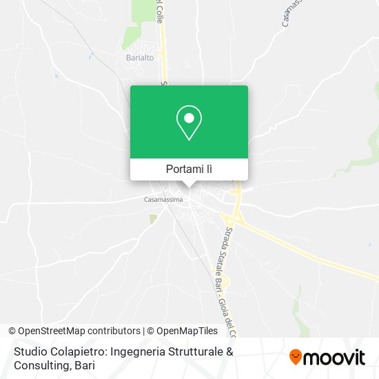 Mappa Studio Colapietro: Ingegneria Strutturale & Consulting