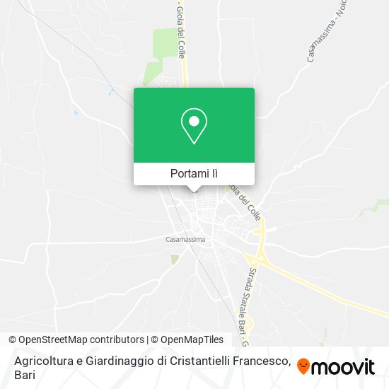 Mappa Agricoltura e Giardinaggio di Cristantielli Francesco