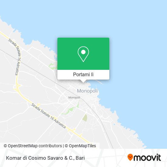 Mappa Komar di Cosimo Savaro & C.