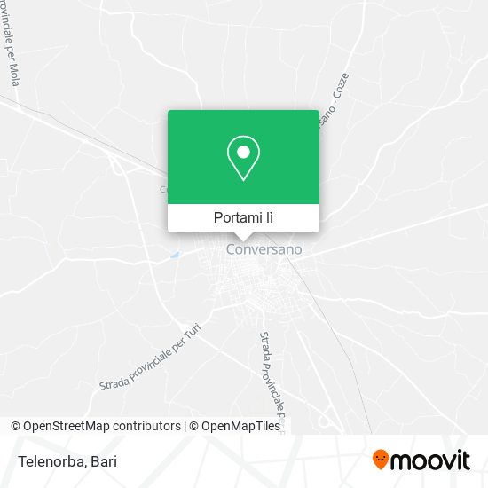 Mappa Telenorba