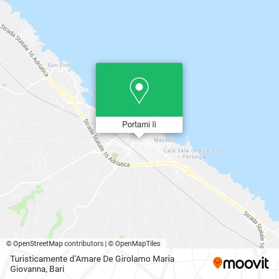 Mappa Turisticamente d'Amare De Girolamo Maria Giovanna