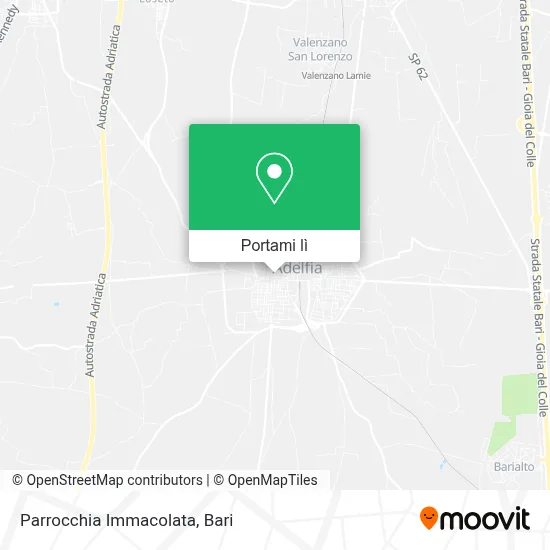 Mappa Parrocchia Immacolata