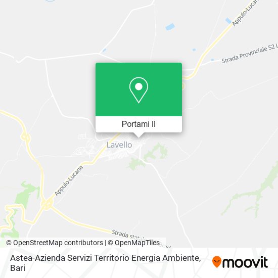 Mappa Astea-Azienda Servizi Territorio Energia Ambiente