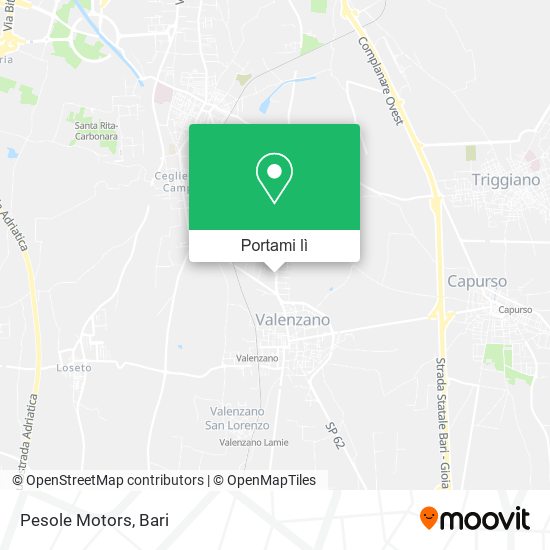 Mappa Pesole Motors