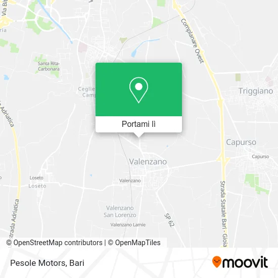 Mappa Pesole Motors