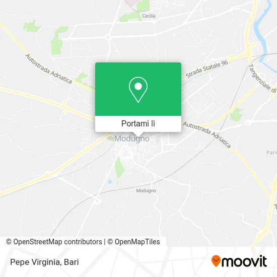 Mappa Pepe Virginia