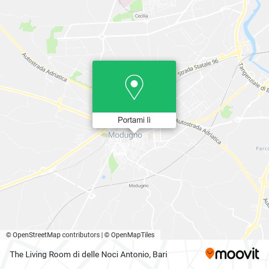 Mappa The Living Room di delle Noci Antonio