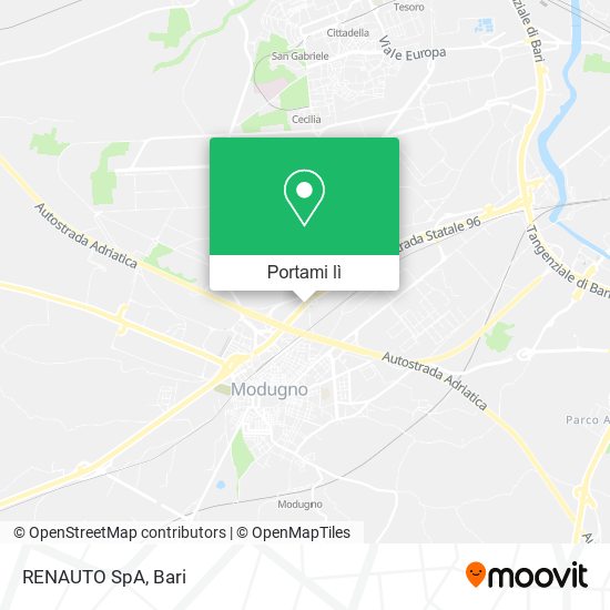 Mappa RENAUTO SpA