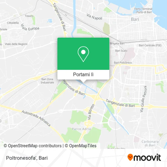 Mappa Poltronesofa'