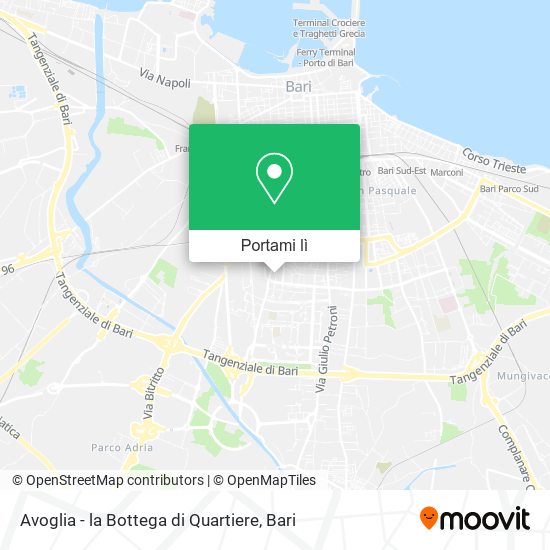 Mappa Avoglia - la Bottega di Quartiere