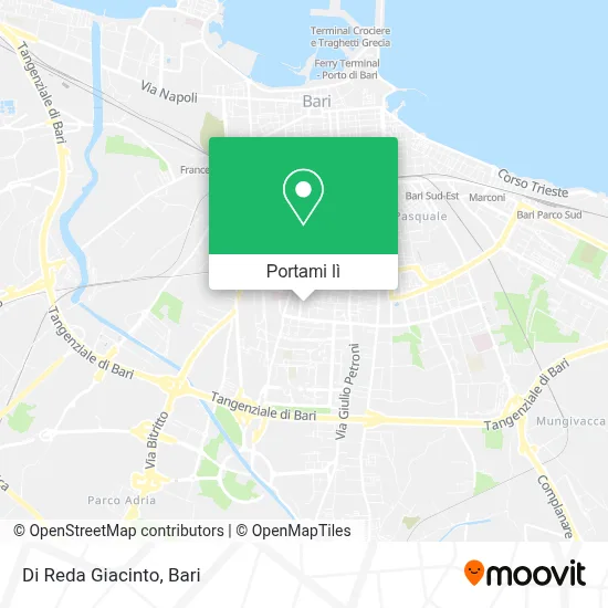 Mappa Di Reda Giacinto