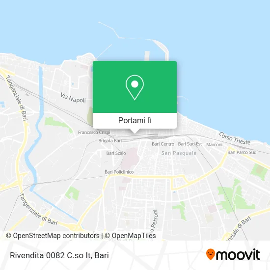 Mappa Rivendita 0082 C.so It