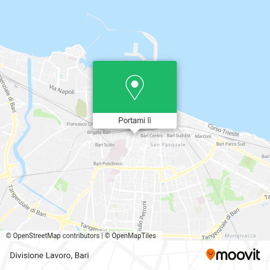 Mappa Divisione Lavoro