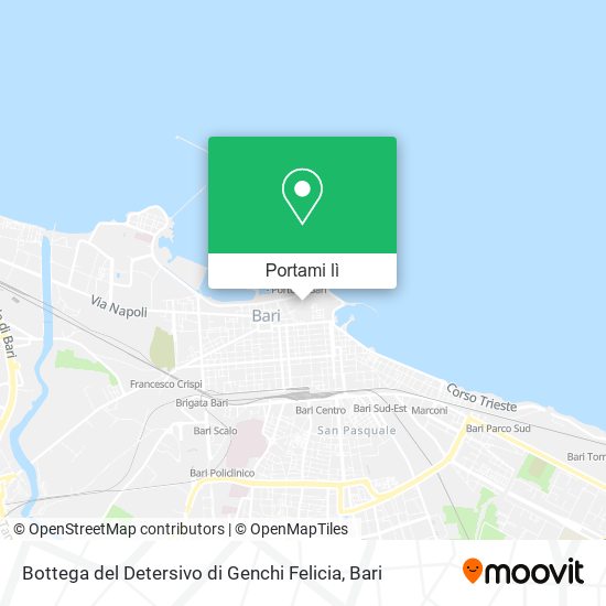 Mappa Bottega del Detersivo di Genchi Felicia