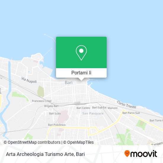Mappa Arta Archeologia Turismo Arte