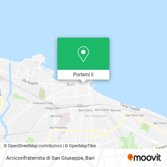 Mappa Arciconfraternita di San Giuseppe