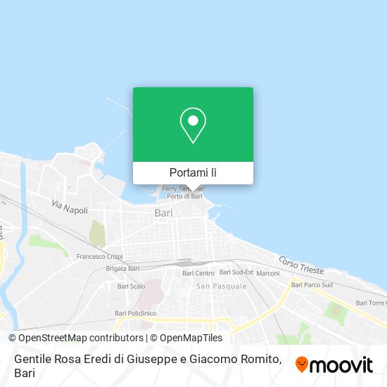 Mappa Gentile Rosa Eredi di Giuseppe e Giacomo Romito
