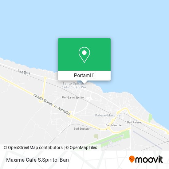 Mappa Maxime Cafe S.Spirito