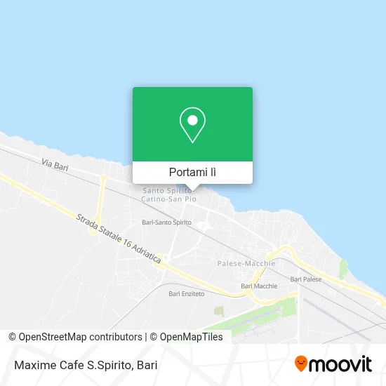 Mappa Maxime Cafe S.Spirito