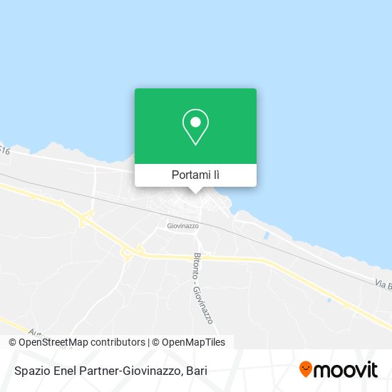 Mappa Spazio Enel Partner-Giovinazzo