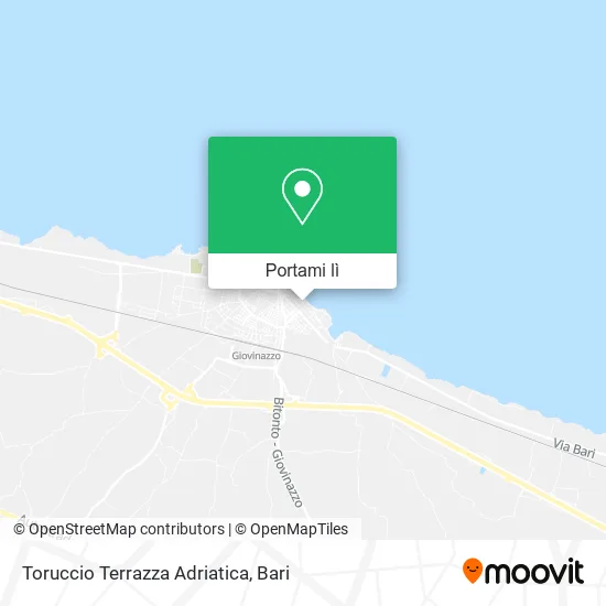 Mappa Toruccio Terrazza Adriatica