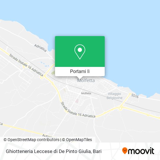 Mappa Ghiotteneria Leccese di De Pinto Giulia