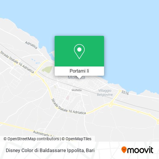 Mappa Disney Color di Baldassarre Ippolita
