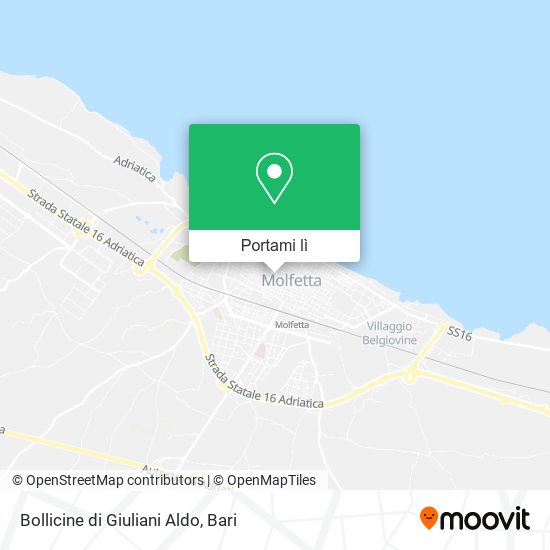 Mappa Bollicine di Giuliani Aldo