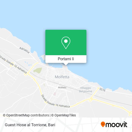 Mappa Guest Hose al Torrione